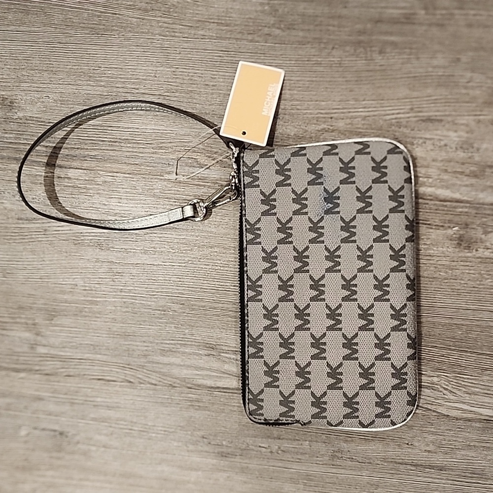 Silver Michael Kors Wristlet - Picture 2 of 3